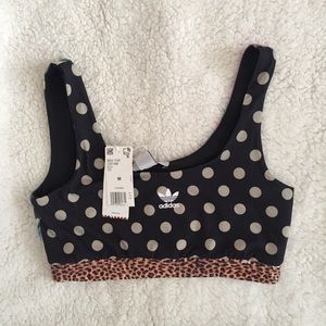 CLOSET CLOSEOUT! Polka Dot Sports Bra